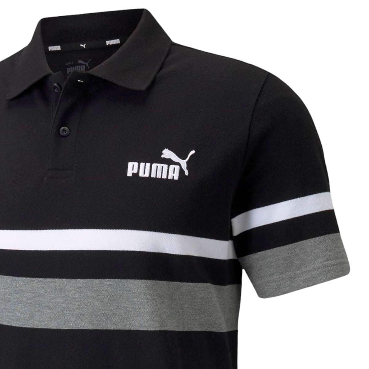 Playera Polo Puma Essentials Stripe Hombre 586753 51