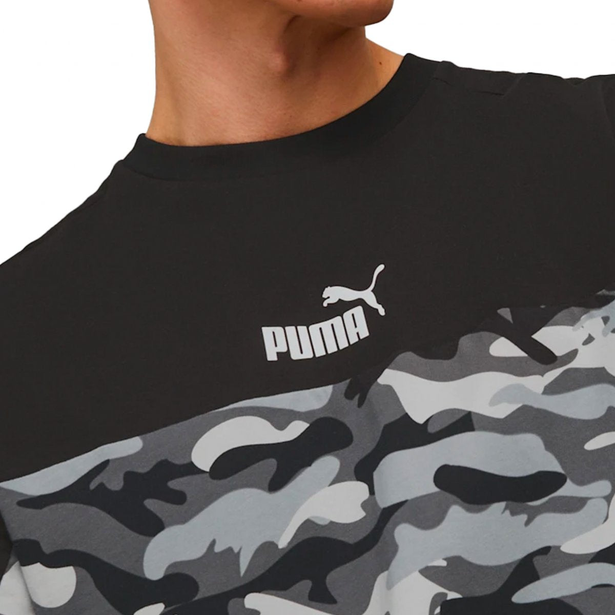 Playera Puma Essentials Caballero 673335 01