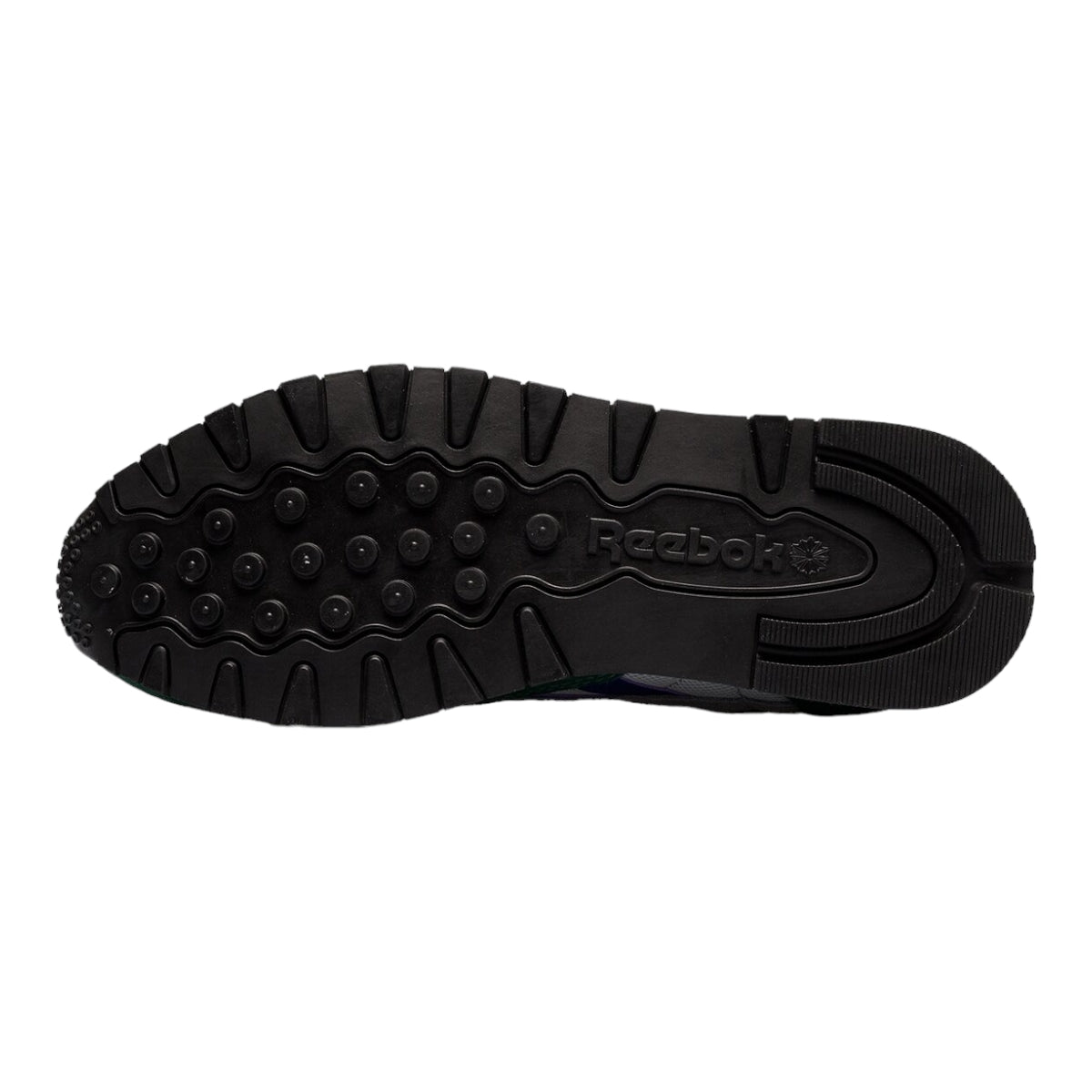 Tenis Reebok Classic Leather Hombre Gris Verde GX4655