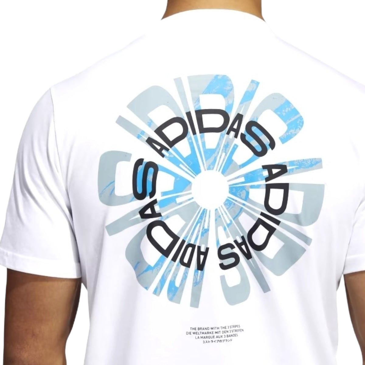 Playera Positivity Estampada Caballero HC7568